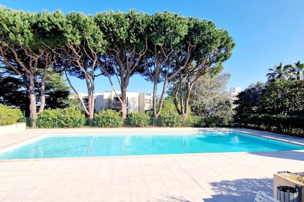 Studio Antibes Avec Piscine Exterior foto